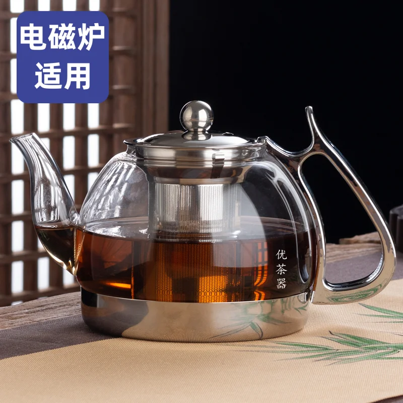 

Induction cooker glass kettle induction cooker glass teapot teapot health pot kettle.