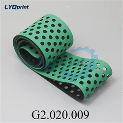 Best Quality PM52 SM 52 Green Vacuum Paper Feeding Belt G2.020.009 Printer Spare Parts For Heidelberg