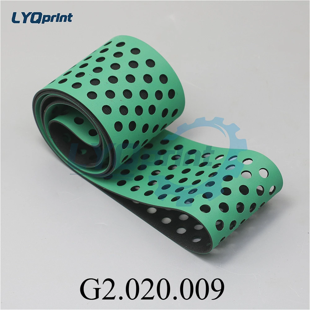 Best Quality PM52 SM 52 Green Vacuum Paper Feeding Belt G2.020.009 Printer Spare Parts For Heidelberg