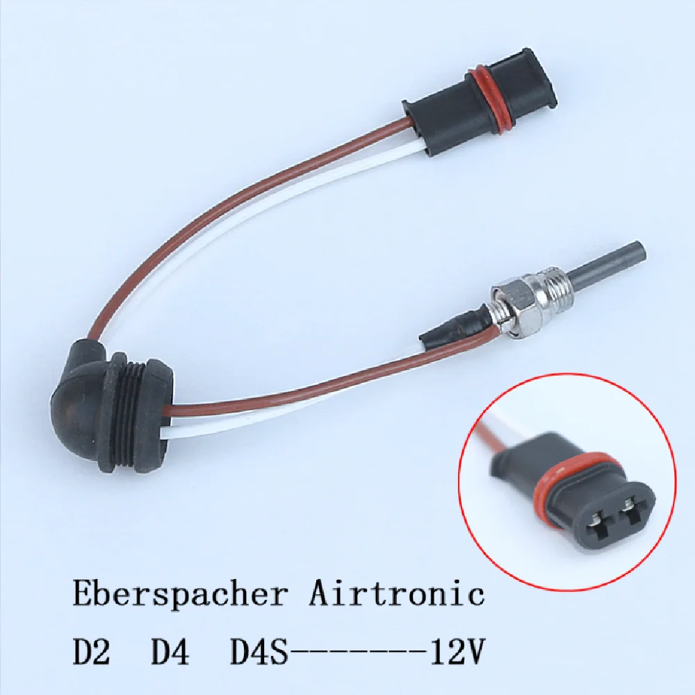 12V Parking Heater Ceramic Glow Pin Glow Plug for Eberspacher D2 D4 D4S Heaters Car Truck Construction Vehicle Minecart