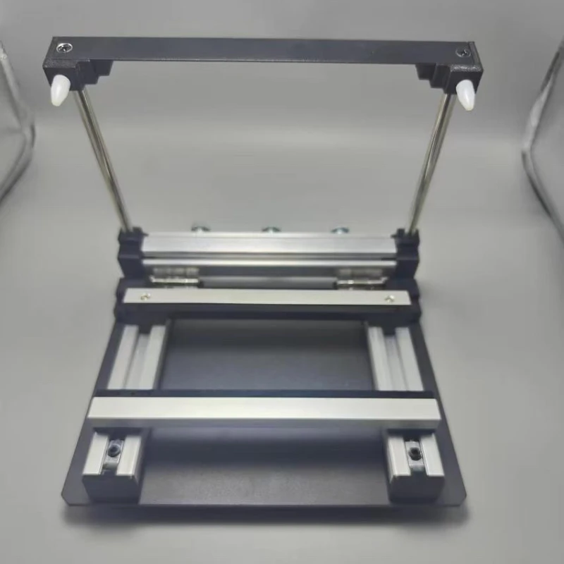 Manual Small Screen Printing Station  Steel Mesh Solder Paste Printing Table PCB Sampling view 2