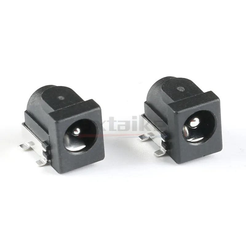 10PCS 5.5×2.1mm 5.5×2.5mm DC Connectors DC-050 SMD Plug Female Jack Socket Nut Panel Mount Power Adapter SMT 5.5*2.5mm DC005