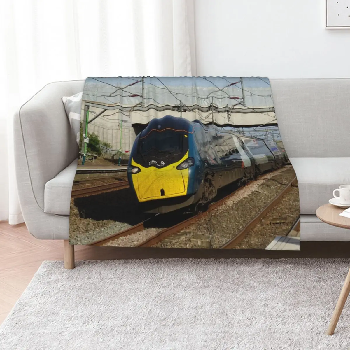 

Avanti West Coast 390156 at Lichfield Trent Valley Throw Blanket Sofa Quilt Weighted Decoratives Picnic Blankets