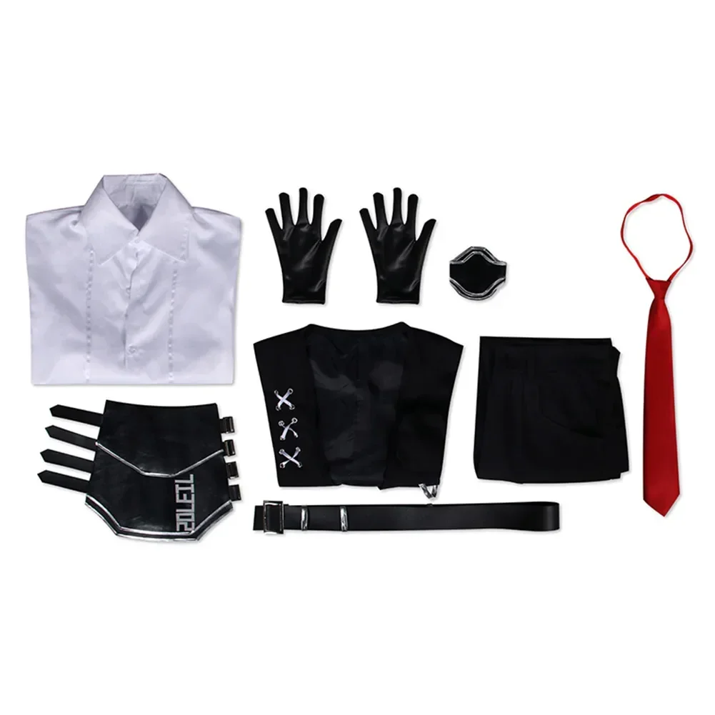 Anime Limbus Company Fato de Cosplay Masculino, MeurSault Fantasia, Disfarce, Fantasia, Roupas de Halloween, Interpretação, Fantasia, Trajes Masculinos