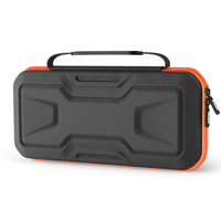 Ipega Protective Bag For Nintendo Switch 2 Mech Hard Carrying Shell Orange Zipper Multilayer Portable Case Game Accessories