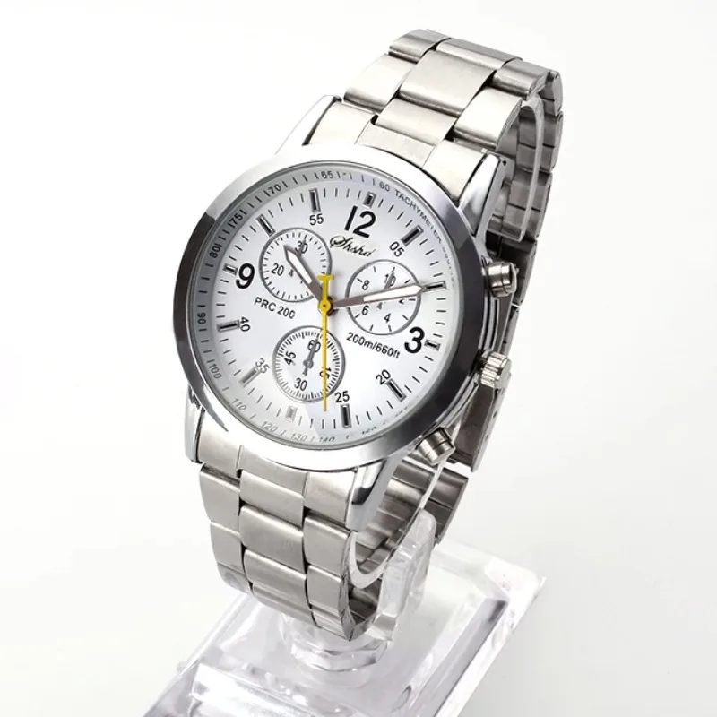 

2024 New Famous Brand Men Silver Quartz Watch Women Stainless Steel Watches Relogio Casual Unisex Clock Wristwatch Hot Sale Hour