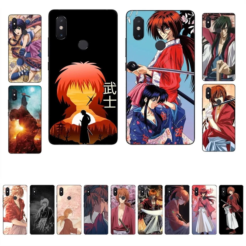 

Rurouni Kenshin Phone Case For Xiaomi Mi 5X 8 9 10 11 12 lite pro 10T PocoX3pro PocoM3 Note 10 pro lite