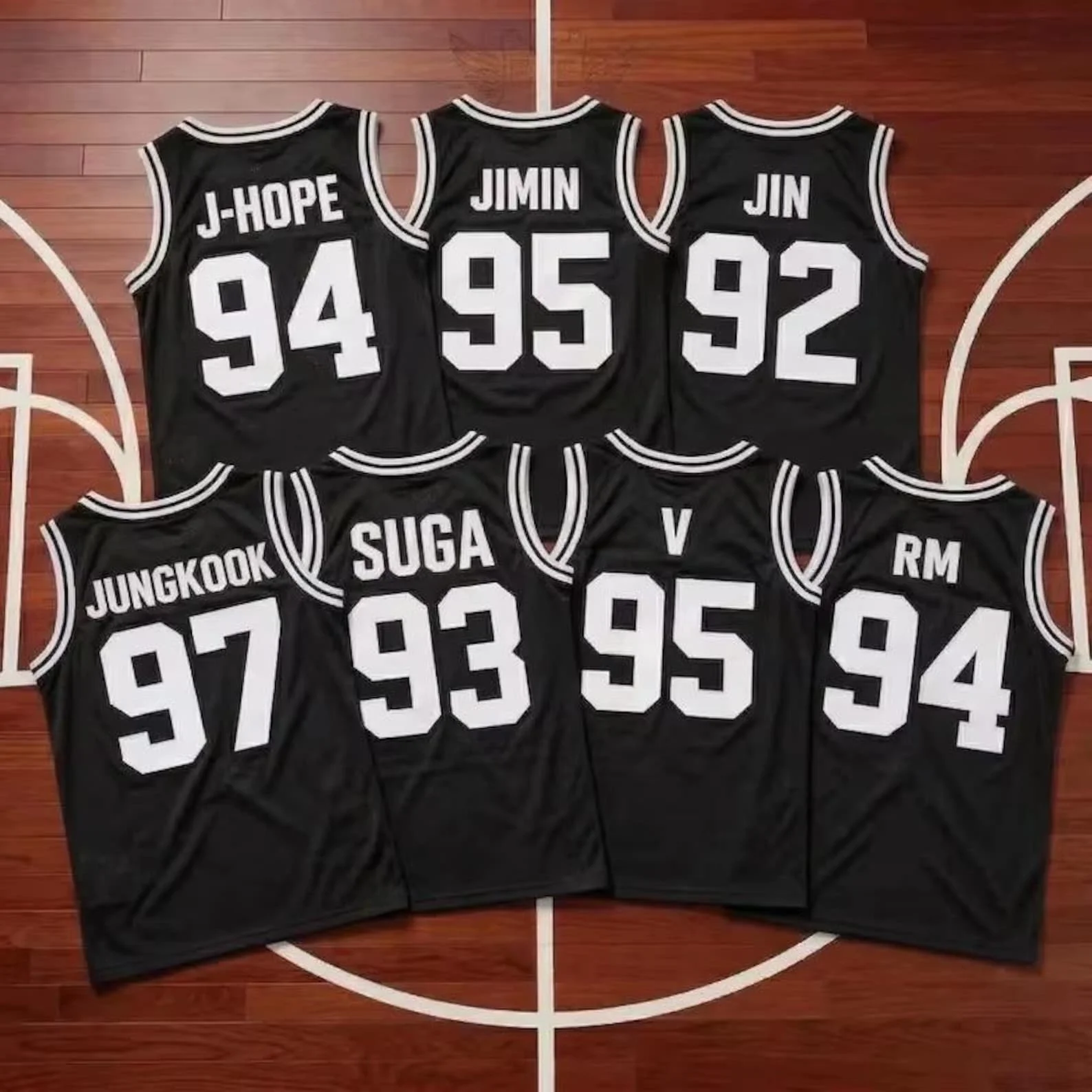2026 New Concert K-pop Idol Surrounding Basketball Vest Entertainment Concert Fans Commemoration for Men and Women Jersey