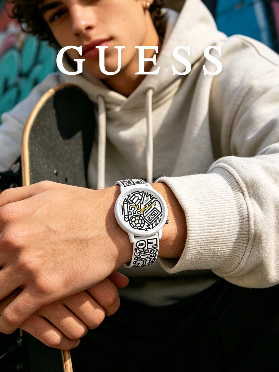Zegarek kwarcowy unisex z biał – Smartwatch Guess recenzja i cena