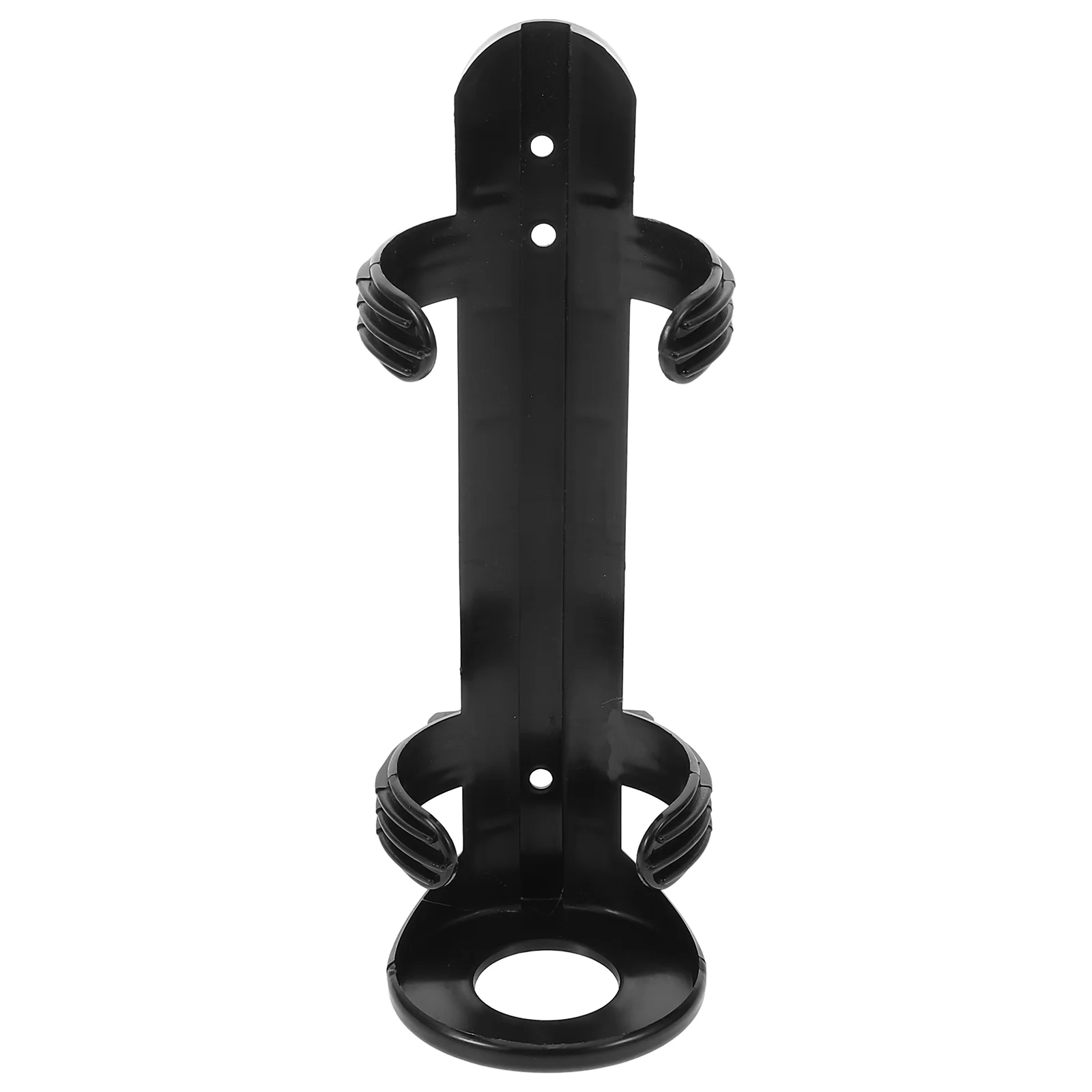 Fire Extinguisher Rack Car Holder Mount Bracket Storage Black Plastic Wall Mounted