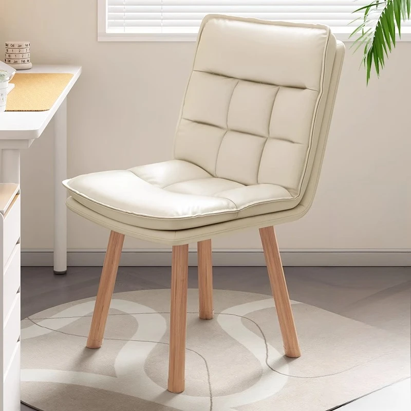 

Кожаная подушка для офисного стула середины века, современный роскошный минималистичный эргономичный стул, деревянный дизайн, шезлонг, мебель для бюро