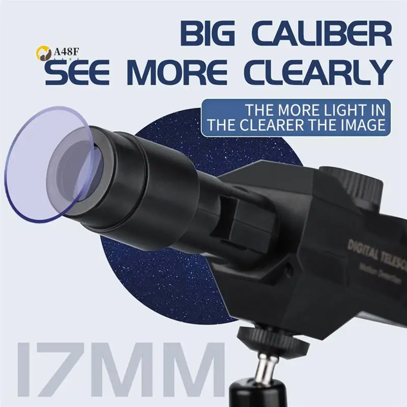 

A48F-Wifi Digital Telescope 70X Large Aperture Objective Lens 2MP Photos Videos Mobile-Detective Positioning Monocular