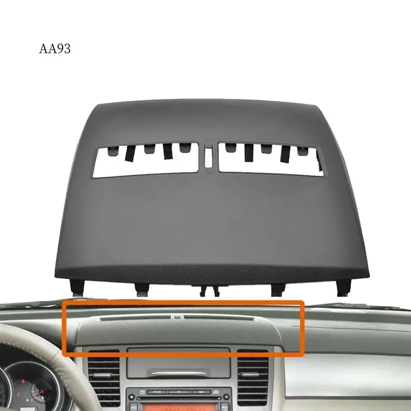 

AA-For 2007-2012 Nissan Versa Front Upper Top Center Dash Air Vent Trim Bezel Cover Replacement Accessories