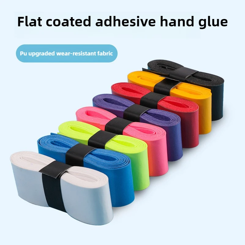 

[популярный выбор] Противоскользящий клей для плоских рук для бадминтона/теннисных ракеток, профессиональный противоскользящий ремешок
