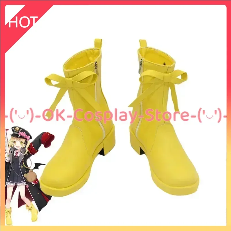 

Game Blue Archive Ibuki Cosplay Shoes PU Leather Shoes Halloween Carnival Boots Cosplay Prop Custom Made