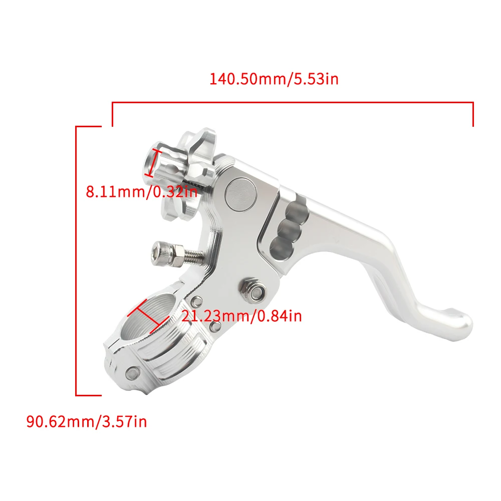 Enduro Short Stunt Brake Lever Clutch Handle Motorcycle Parts For Honda Kawasaki Suzuki Motocross Accessories Pit Bike Tuning