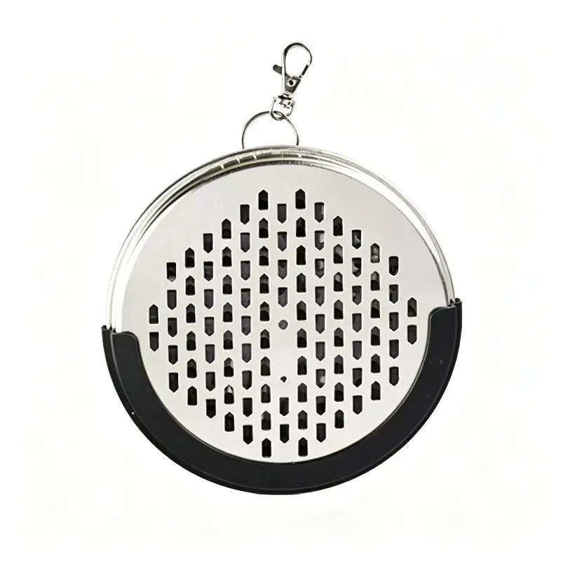 Portable Mosquito Coil Holder Fireproof Anti Scald Design With Hanging Hook For Home Camping Outdoor Use