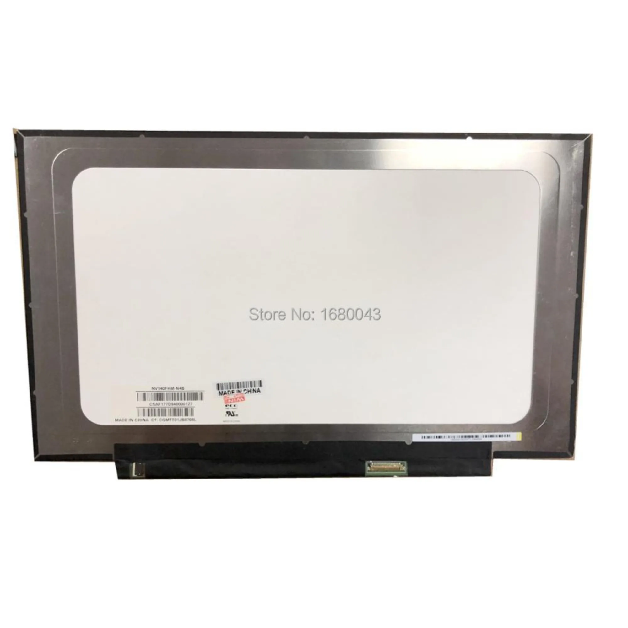 

NV140FHM-N4B fit NV140FHM-N62 N61 N3B N47 LP140WF7 SPC1 N140HCA-EBA LCD LED Screen 1920*1080 30 PIN NEW IPS