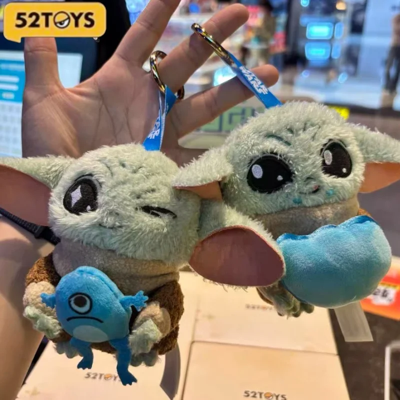 Heißer Verkauf: 52toys Star Wars Grogu Plüsch-Blindbox – Full Belly Planet Sammelfigur Schlüsselanhänger Geschenk für erwachsene Sammler und Fans