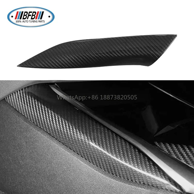 BFB Real Dry Carbon Fiber Interior Kit Center Cover Dash Kits For  3 Series G20 LCI 2023up