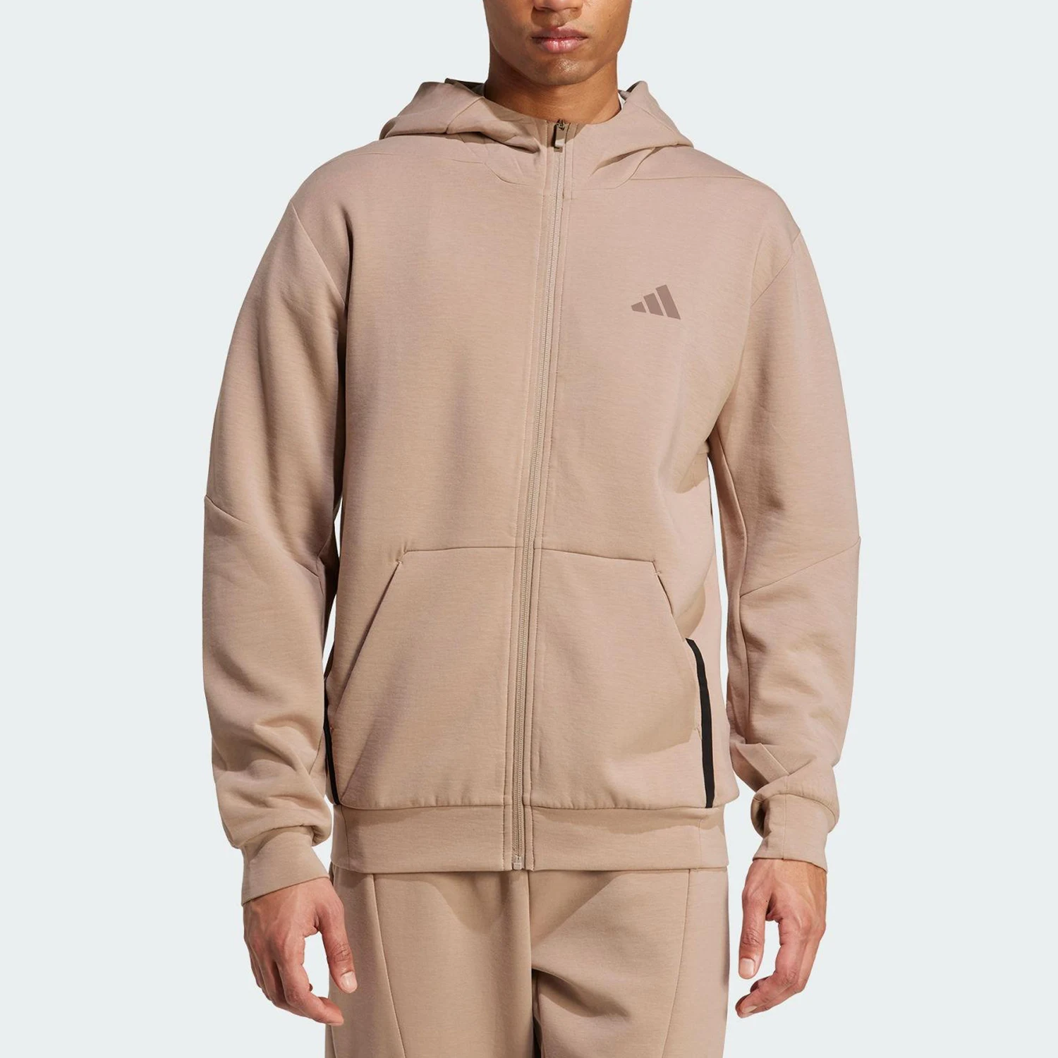 

Оригинальная мужская спортивная тренировочная куртка Adidas на молнии JX0690