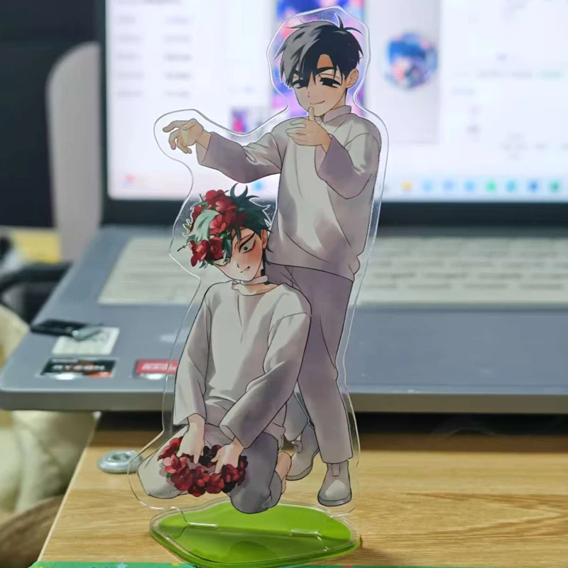 Anumate Garden Acrylic Stand Ivan Till Q Version Figure Display Alien Stage Anime Collection Desk Decor Ornament Accesorios Gift