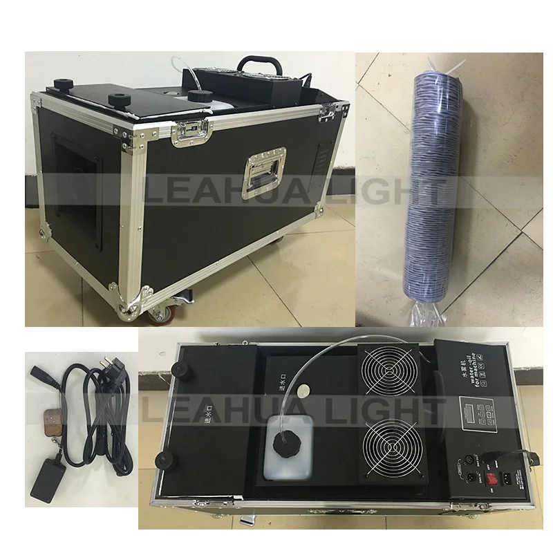 Stage lighting water smoke fog machine 3000w snow machine stage