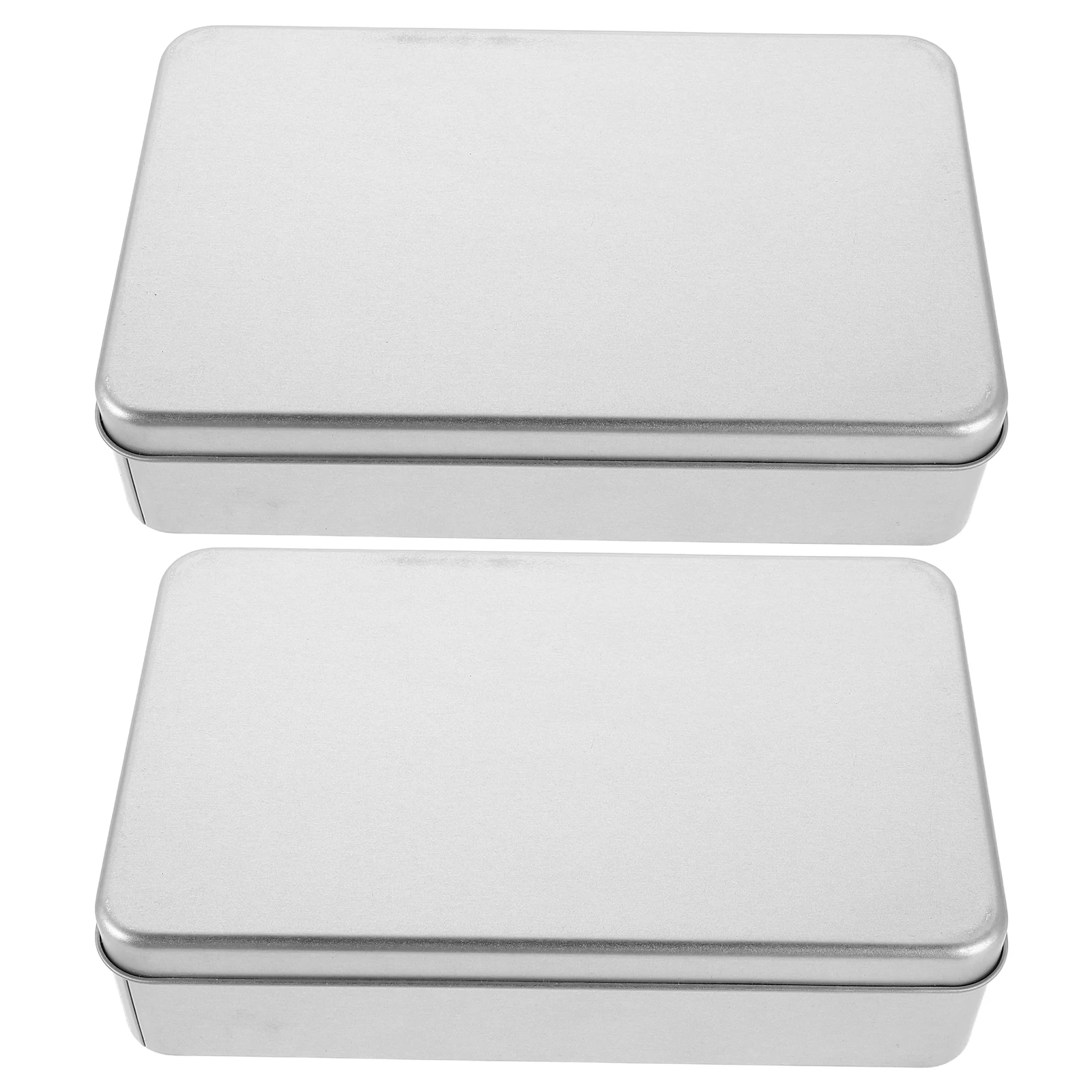 2 Pcs Coin Organizer Supplies Multifunctional Storage Boxes Photo Creative Craft Bin