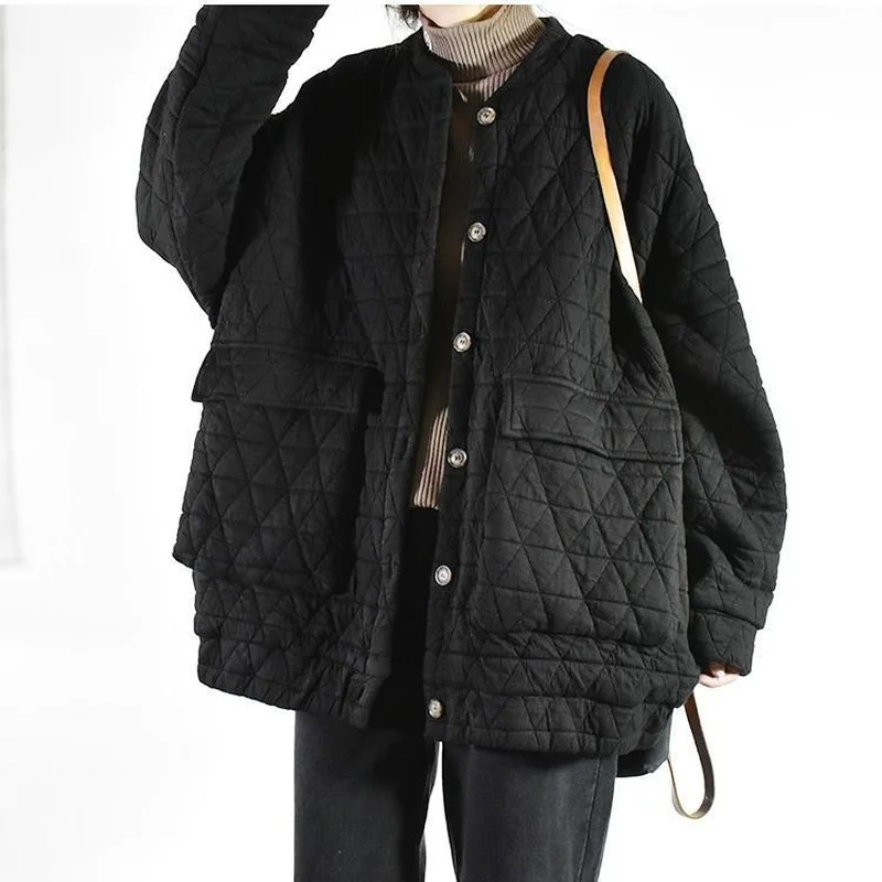 Short Style Parkas Women Solid All-match Daily Casual Winter Clothes Ulzzang Fashion Streetwear Stylish Teenagers Hot Selling