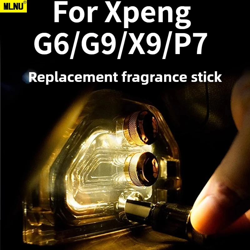 Car Fragrance Replacement Core For Xpeng G6/G9/X9/P7 Accessories 2025/2024 , Ceramic Aromatherapy, Alcohol-Free,2022-2023