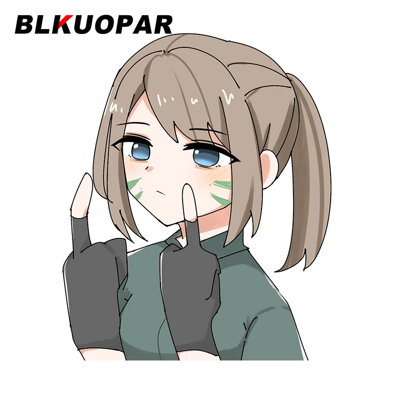 BLKUOPAR Urban Tracker Call of Duty Character Car Stickers Personality Waterproof Decal Trunk Motorcycle Fuel Tank Cap Car Goods