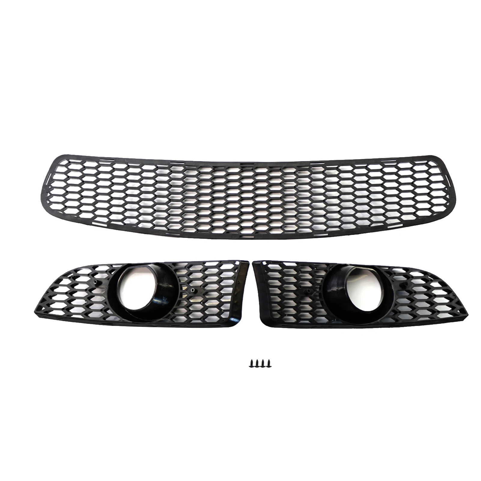 Front Bumper With Fog Lamp Cover Three Pieces Set Replacement For BMW E90 E92 E93 To M3 Car Accessories Car Goods Light Cover