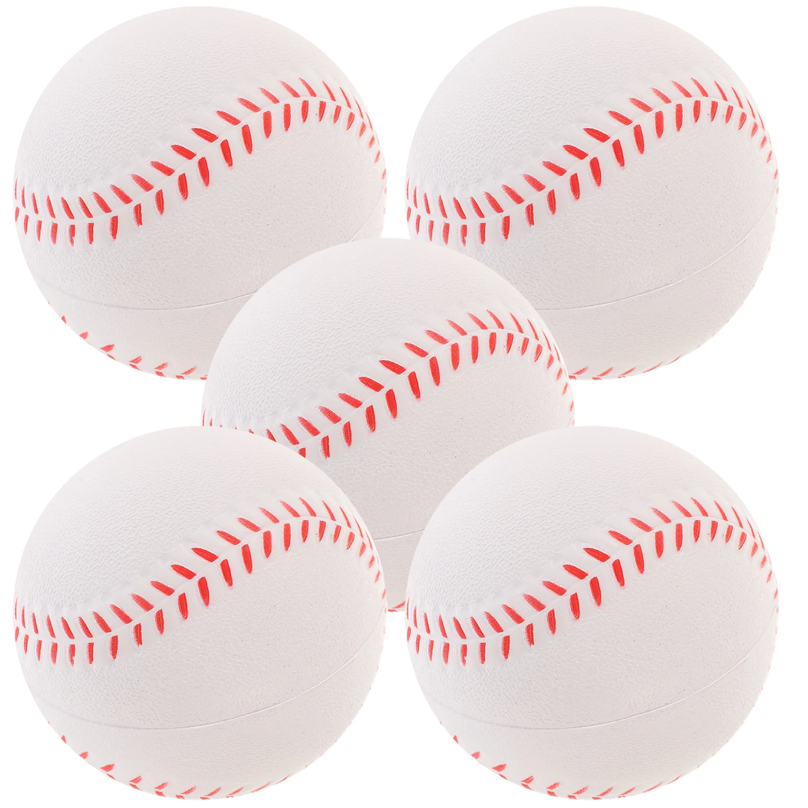 12 قطعة 90 مللي متر Pu ممارسة البيسبول للمبتدئين الأبيض غير نفخ التدريب الكرة مثالية للطلاب رمي التدريبات فريق الرياضة
