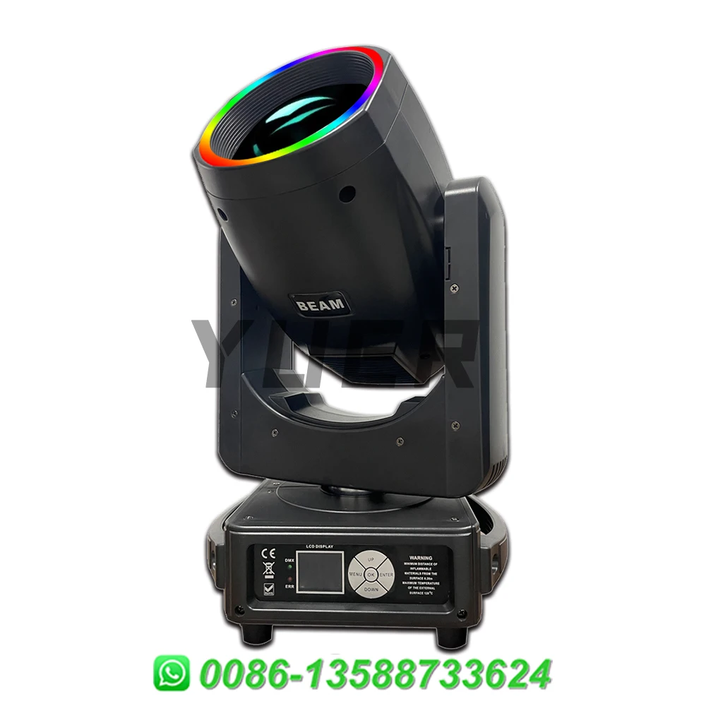 Imagem -02 - Feixe Moving Head Light com Abertura 14 Gobos 14 Cores 48 Mais Prism Effect Dmx dj Disco Party Club Efeito Stage 14r 295w Peças por Lote