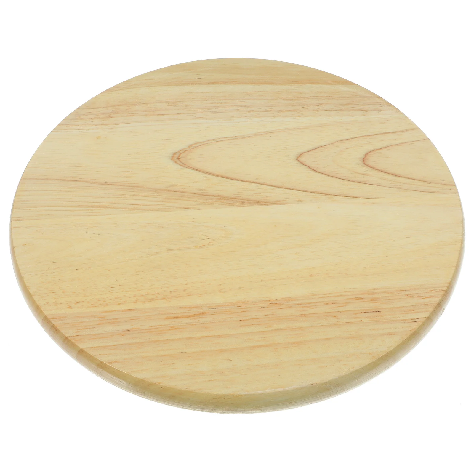

Wooden Round Stool Seat Replacement Natural Texture Home Kitchen Bar Restaurant Smooth Portable Canteen Supply