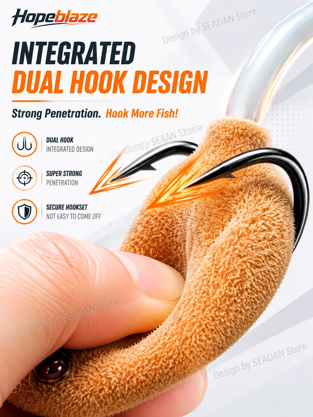 Hopeblaze 7cm Flocked Silicone - Fishing Lure Topwater ulasan dan harga