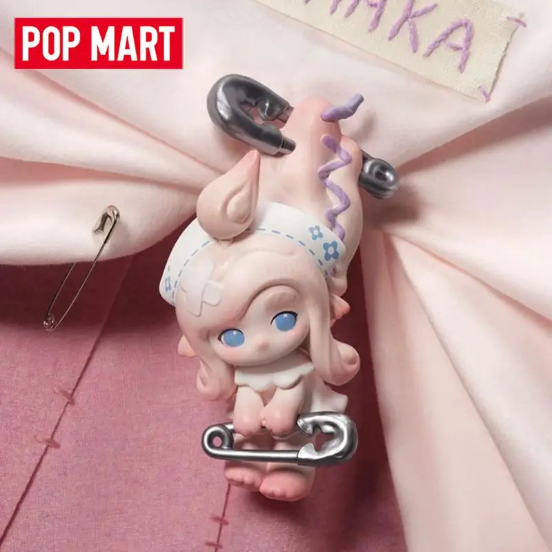 POP MART CHAKA Stitch By Stitch Series Trendy Mystery Box Anime Action Figure Blind Random Box Toys Model Ornament Dolls - view 3