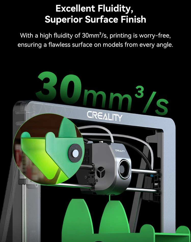 Creality Ender Fast PLA Filament 1.75mm 1KG High Speed for 3D Printer Filament PLA Fast Printing Speed