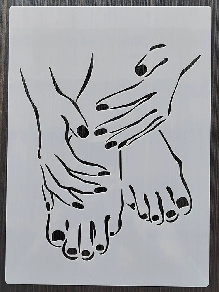Skull Template DIY Layering Stencils