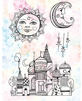 Hot sell Transparent Clear Silicone Stamp for DIY scrapbooking/photo album Decorative clear stamp A0002