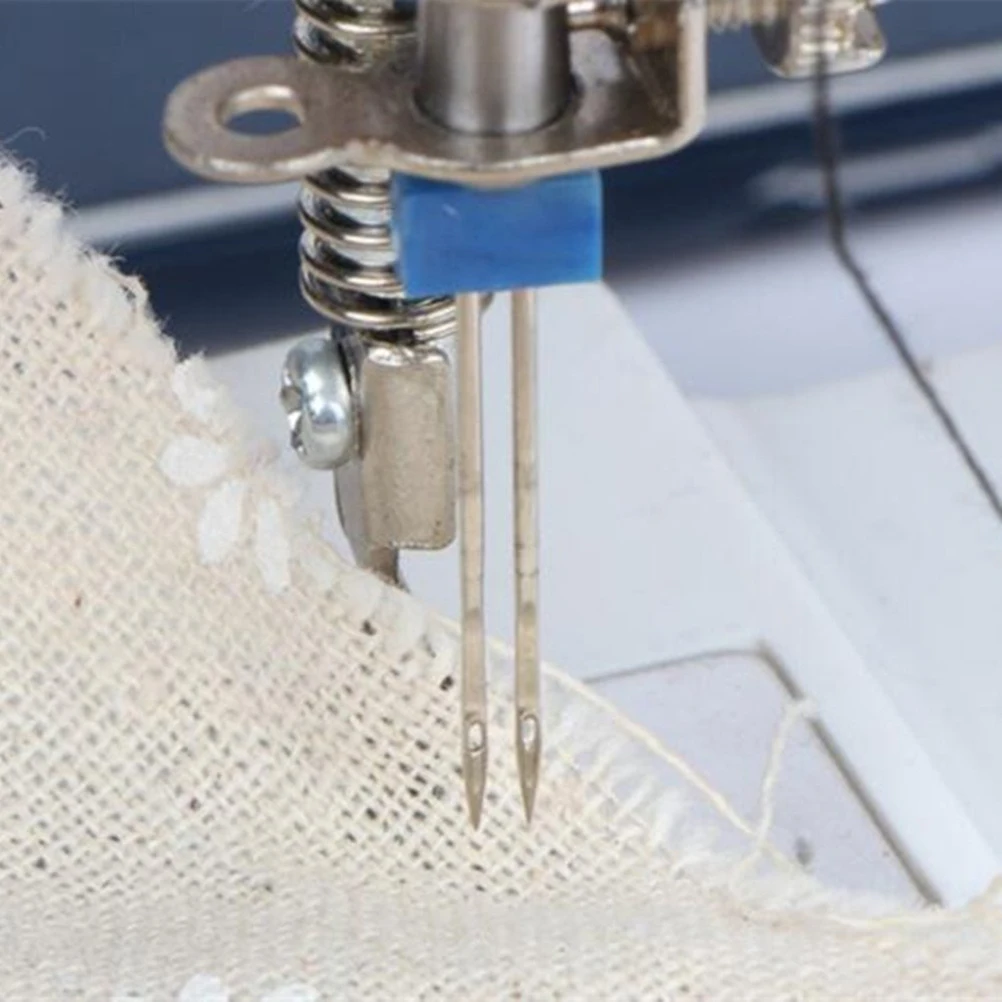 

1Pcs Twin Needles Double Needles Sewing Machine Accessories Presser Foot 2.0 3.0 4.0mm Household Sewing Machine Accessories