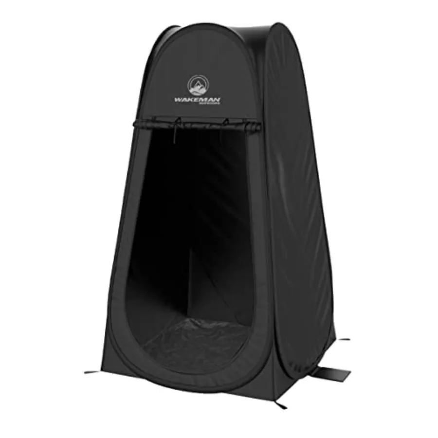 

Pop Up Changing Tent 3.3 x 3.3 x 6.2ft Camping Shower Tent for Portable Toilet Stall or Dressing Room with Carry Bag for Campin