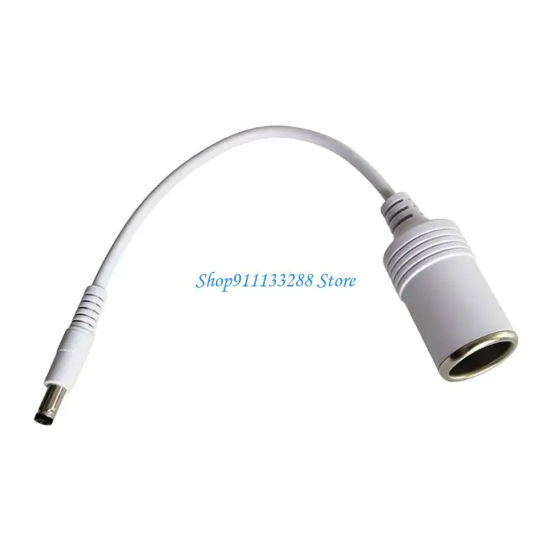 G88D 18AWG 12V Vehicle Power Wire, Auto Outlet to 5.5 X 2.1 Mm Cable for LED Light, Vacuum and Common Accessory Use
