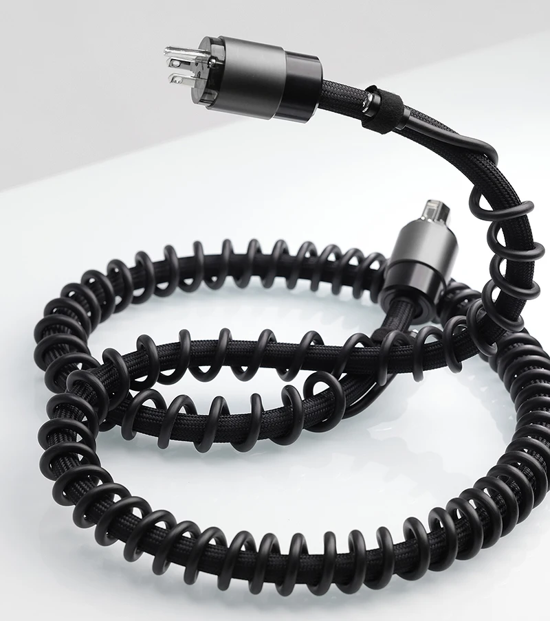 AudioBastion HelixWave Cable Exciter Melody Демпфирующая сетка для кабеля — экранирование премиум-класса для сбалансированных линий динамика и шнуров питания ​ ​