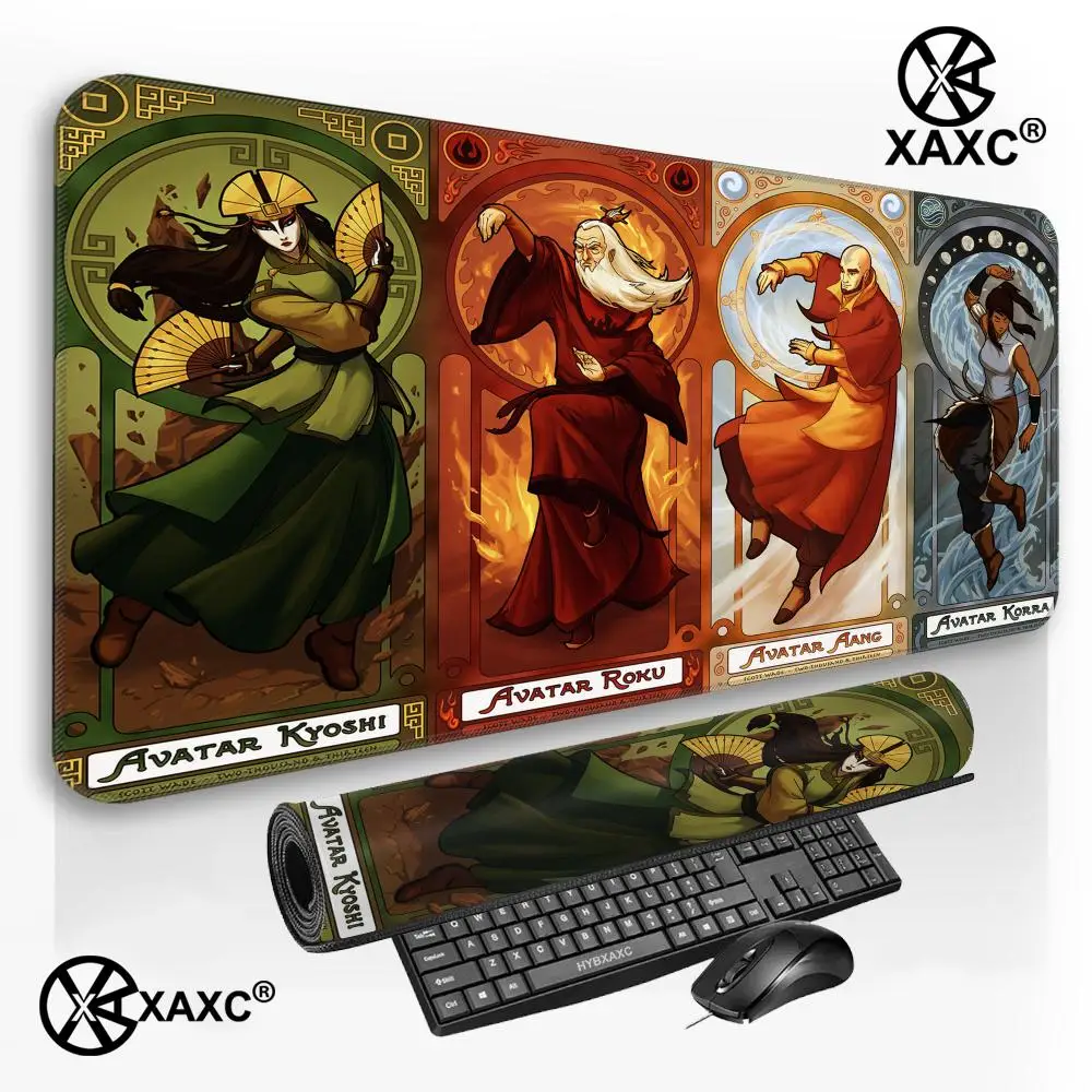 

Avatar The Last Airbender Mouse Pad Mousepad Large Gaming LockEdge Thickened Computer Keyboard Table Desk Mat