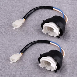2pcs BA20D Motorcycle Headlight Socket Lamp Bulb Connector Base Adapter High Quality New Fit for REX RS 400 450 500