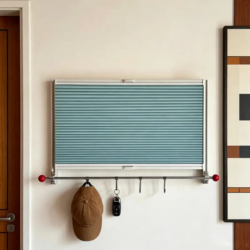 Medieval louver curtain meter box decorative painting hanging type shielding wall hanging simple modern style