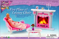 for fashion princess chaise lounge for 30cm stove winter bjd doll accessories house furniture set child toy gift