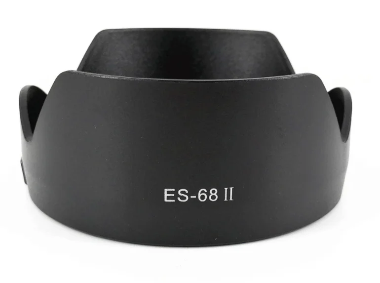 ES-68 II ดอกไม้ Petal Bayonet เลนส์เปลี่ยน ES-68 II สำหรับ Canon EF 50 Mm F/1.8 STM / 50 Mm F1.8 STM ES-68 II