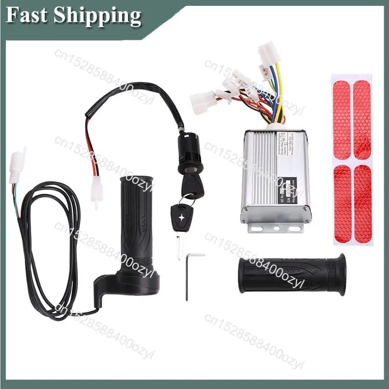 

Август 36 В 1000 Вт контроллер щетки для электрического скутера + дроссельная заслонка + ускоритель + комплект замка для электрического велосипеда/электрического скутера